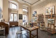 Vielseitige Gewerbeeinheit | Sanierungsbedürftiger Altbau mit Loft-Feeling | Balkon-Option (baubewilligt) | Raumhöhe bis zu ca. 4,25 m | Nähe Einsiedlerpark, U4 Margaretengürtel, künftiger U2-Station Reinprechtsdorfer Straße