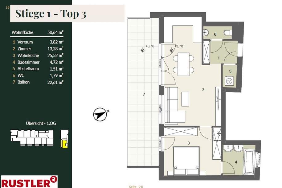 Ein neues Wohnhighlight am Mödlingbach entsteht - EARLY-BIRD-PREIS, Wohnung-kauf, 244.000,€, 2351 Mödling