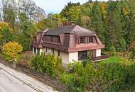 Prächtiges Landhaus mit Potenzial im Pressbaumer Zentrum - Grundstück teilbar!