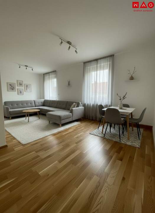 Wohnen zum kleinen Preis! Perfekte Wohnung für junge Familien und Pärchen: Idyllische Grünlage, optimale Infrastruktur, schöne und praktische Raumaufteilung