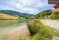 | PANORAMA-CHALET AM SCHNEEBERGSEE | WIENER ALPEN | RÜCKZUGSORT UND INVESTITION | SEEZUGANG | PROVISIONSFREI