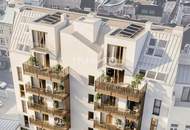 Exklusiver Erstbezug: 3-Zimmer-Dachgeschosswohnung mit sonniger Terrasse