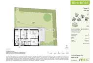 GARTENTRAUM im Hirschfeld: 4-Zimmer-Erstbezug mit ca. 240 m² Privatgarten &amp; 31 m² Terrasse