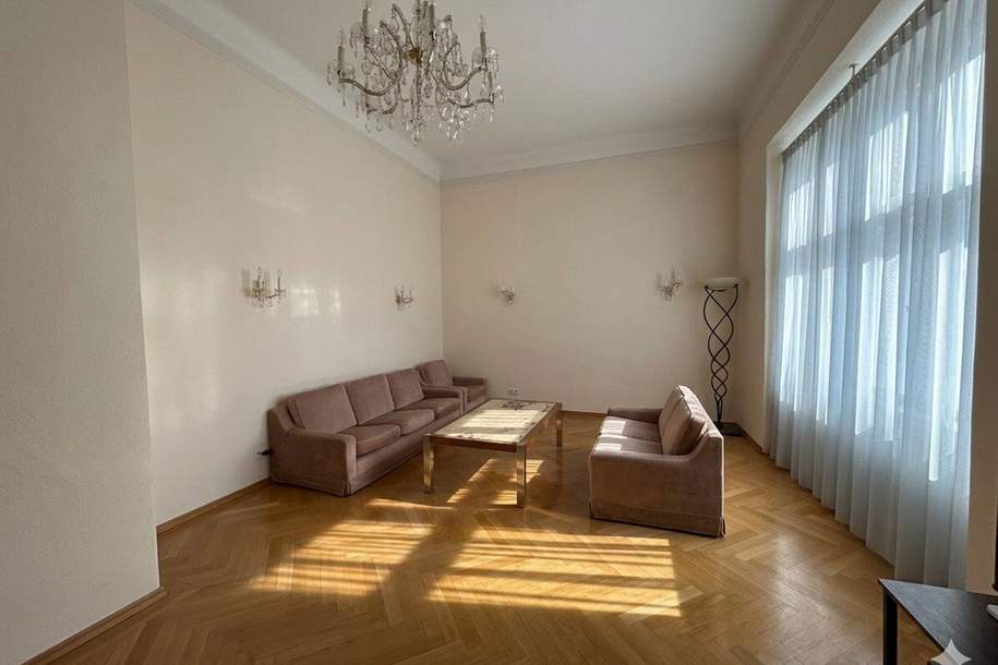 Premium-Altbau im 1. Bezirk – Stilvolle 2 Zimmer Wohnung mit Wiener Charme, Wohnung-miete, 2.099,00,€, 1010 Wien 1., Innere Stadt