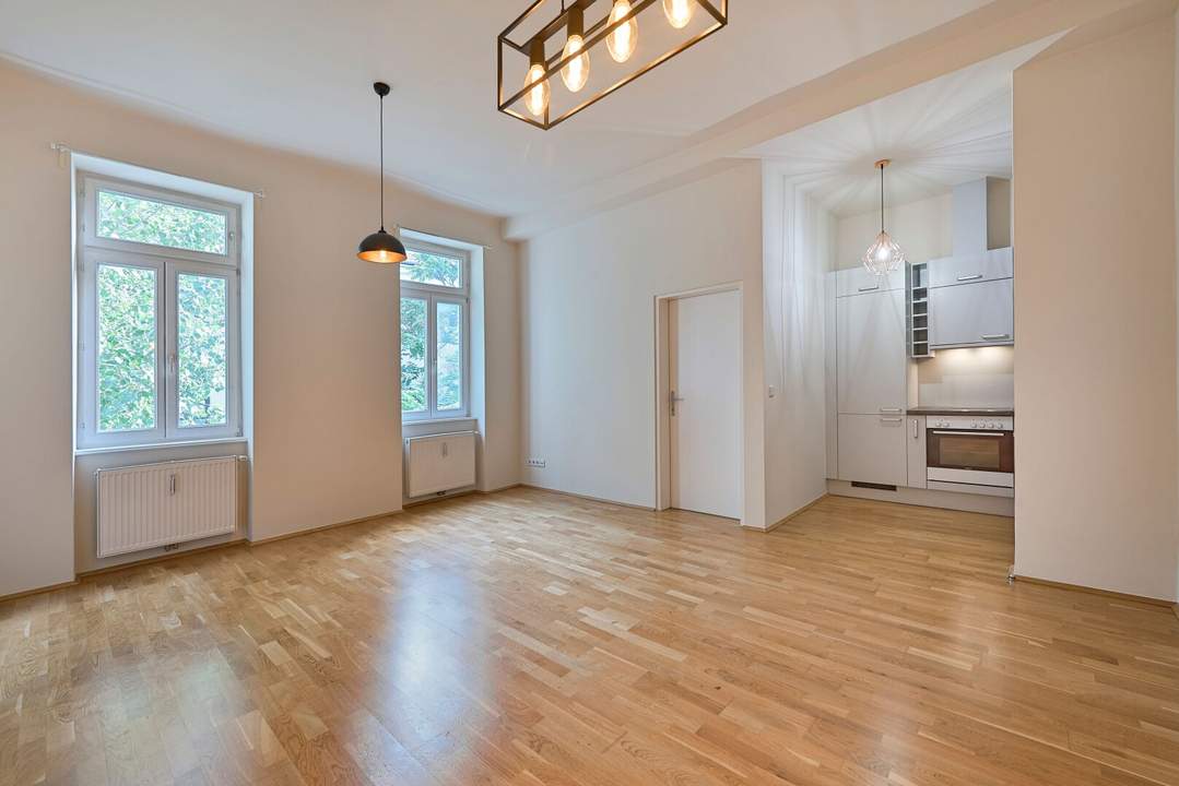 Urban JUNGLE: INNENHOFRUHELAGE mit schönem GRÜNBLICK - Balkonanbau möglich