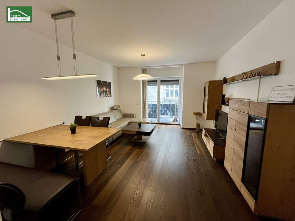 Hochwertige 3-Zimmer-Wohnung mit Balkon neben der Millennium City und Donauinsel! Generalsaniertes Haus! Freier Mietzins