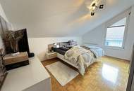 4-Zimmer-Maisonette-Wohnung auf zwei Etagen (1. OG + DG) in Frastanz, modernes, tolles Badezimmer, 2 sehr gut beleuchtete Tiefgaragenplätze, einmaliger Ausblick vom Balkon auf die umliegende Bergwelt.