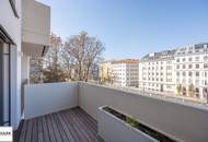 Entzückende 2 Zimmer Neubauwohnung mit Balkon &amp; Wienfluss-Blick - ab Mai 2026!