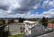 Erstbezug! Stylische Penthouse Wohnung mit großer Terrasse und sensationellen Stadtblick in Waltendorf!