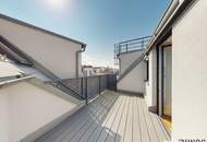 ERSTBEZUG - Lichtdurchflutete 3 Zimmer DG-Wohnung mit Terrasse in 1050 Wien