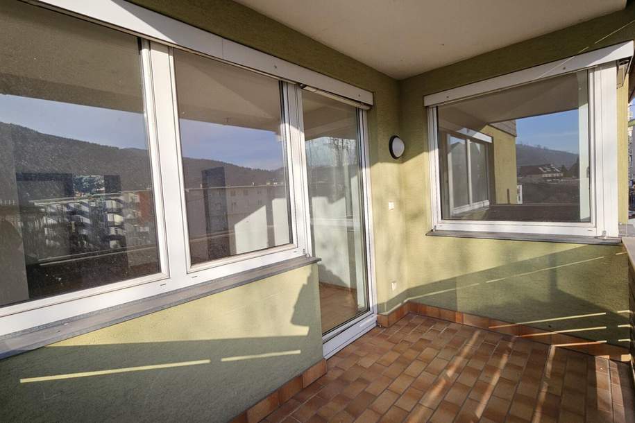 NUR JETZT: 3 MONATE MIETFREI! gemütliche und unbefristete 3-Zimmer-Wohnung mit schöner Terrasse, Wohnung-miete, 939,63,€, 8600 Bruck-Mürzzuschlag