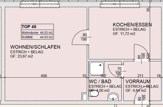 Kleine und feine 2 Zimmerwohnung nahe dem Zentrum von Linz