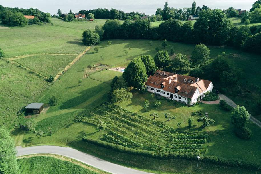 Historischer Vierkanthof in der Thermenregion Bad Loipersdorf – Wo Natur, Geschichte und Exklusivität aufeinandertreffen, Haus-kauf, 2.899.000,€, 8282 Hartberg-Fürstenfeld