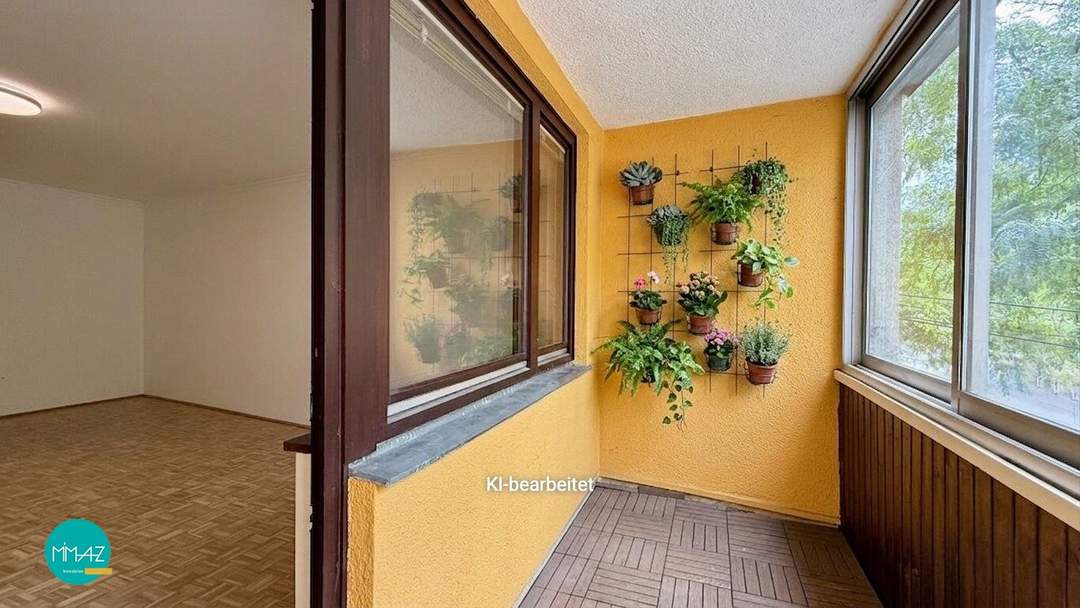 Idealer Grundriss! Helle 2-Zimmer Wohnung mit Südloggia im 2. Liftstock! Single- oder Paarwohnung! Ausgezeichnete Infrastruktur! Ablösefrei!