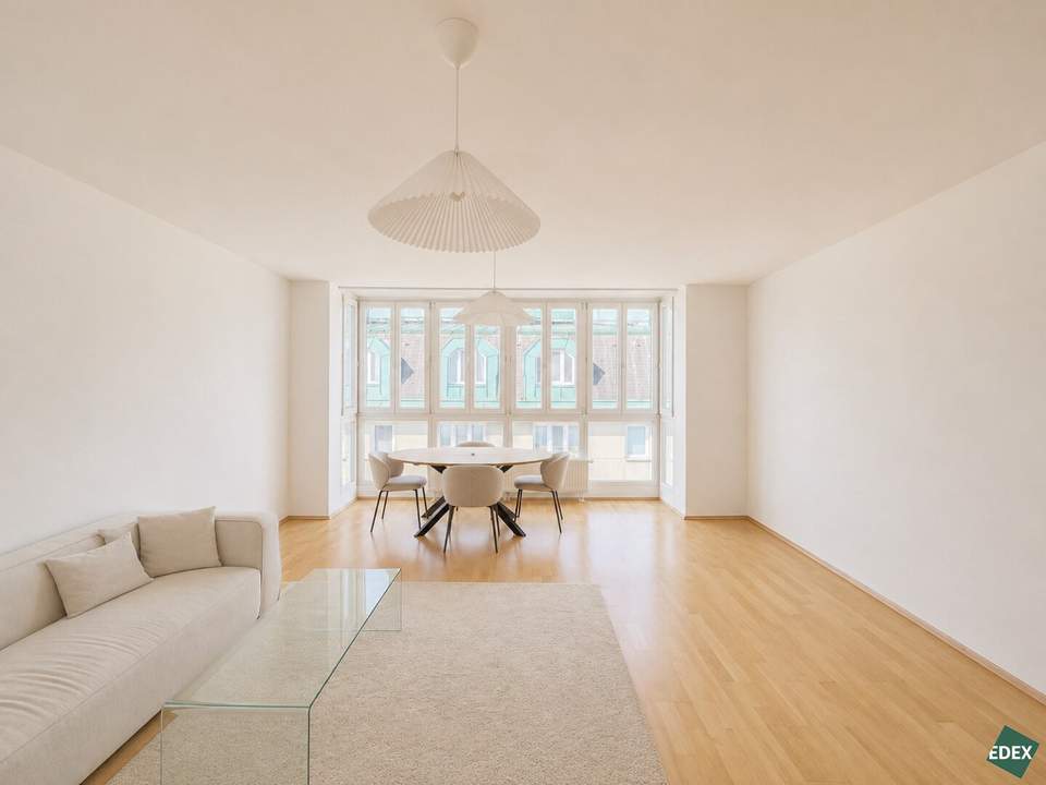 Lichtdurchflutete 3-Zimmer-Wohnung in ruhiger Lage nahe Schubertpark