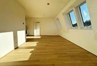 AUGARTEN-NÄHE, ERSTBEZUG, klimatisiertes 52 m2 Dachgeschoss, 2 Zimmer, Komplettküche, Duschbad, Parketten, Brigittenauer Lände