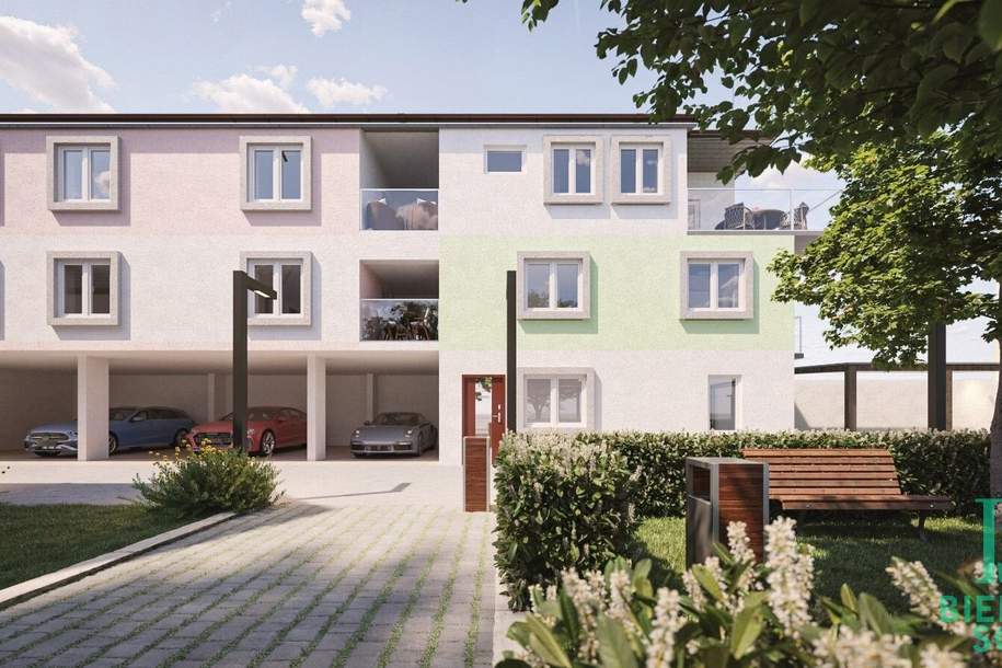 Wohlfühl-Reihenhaus in feiner, "privater" Anlage, kleiner Garten - Neubau - Erstbezug! PROVISIONSFREI, Haus-kauf, 531.000,€, 2514 Baden