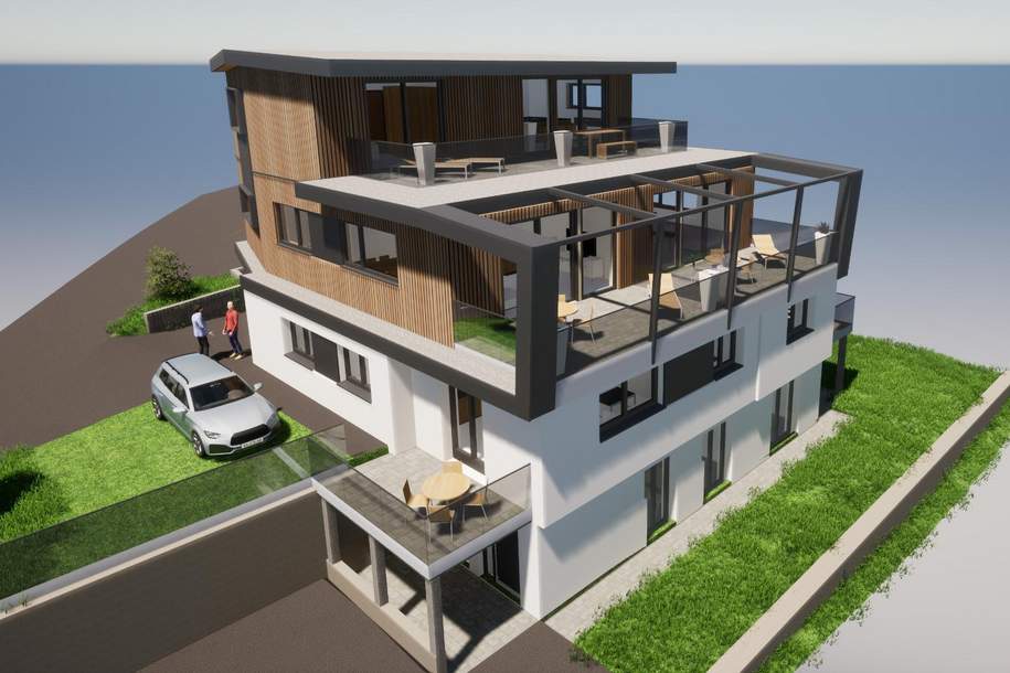 NEUBAUWOHNUNG in Roppen: Moderne 3-Zimmer-Wohnung mit Terrasse und neuester Technik! - Top 4, Wohnung-miete, 1.468,47,€, 6426 Imst
