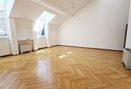 GONZAGAGASSE, BÖRSE-NÄHE, klimatisiertes 122 m2 Dachgeschoss mit 8 m2 Terrasse, 3 Zimmer, Komplettküche, 2 Bäder, Parketten