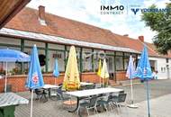 GASTHOF - Restaurant mit Gastgarten im Innenhof und 5 Gästezimmern