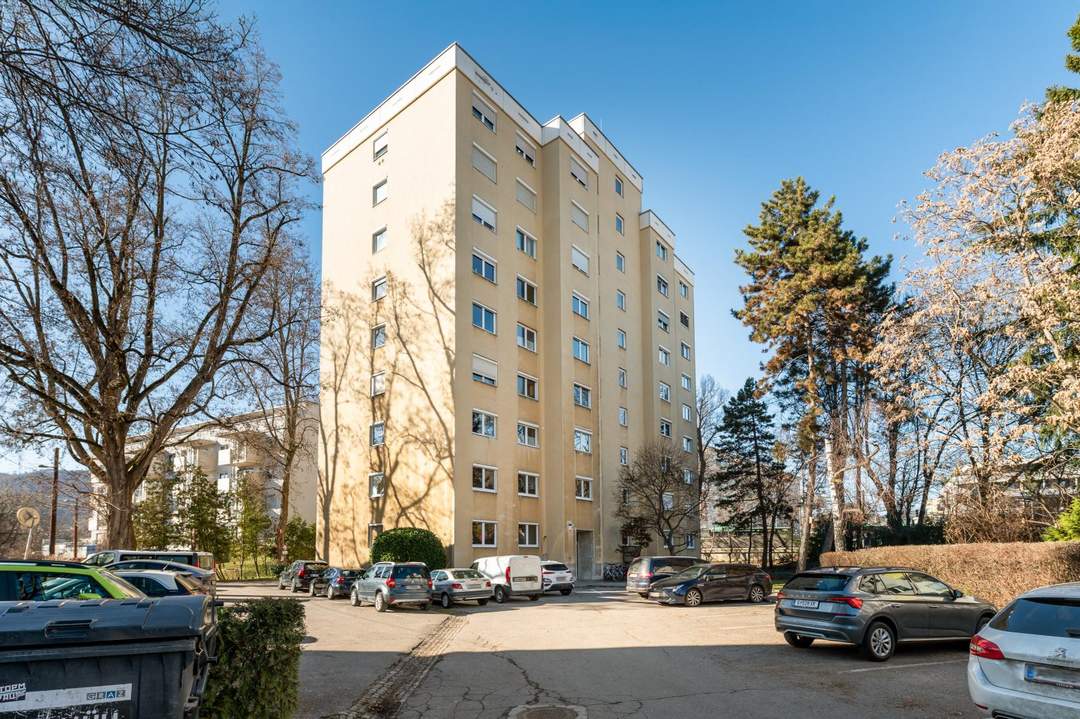 Helle &amp; gepflegte Wohnung mit Weitblick in Graz-Geidorf!