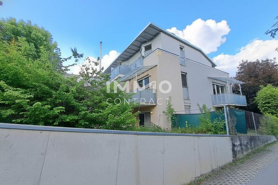 Sonnige Singlewohnung mit Balkon in ruhiger Lage - Schwimmschulkai 96 Top 12, Wohnung-miete, 505,28,€, 8010 Graz(Stadt)