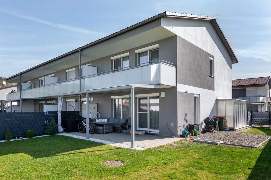 Neuwertiges Eckreihenhaus mit großem Garten in Eggersdorf bei Graz!, Haus-kauf, 375.000,€, 8063 Graz-Umgebung