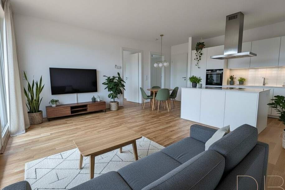 Erstbezug! Barrierefreie 3 Zimmer Wohnung mit eigenem Gartenabteil, Balkon und Stellplatz! Betriebskosten INKLUSIVE Heizkosten!, Wohnung-kauf, 179.000,€, 2630 Neunkirchen
