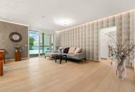Exklusives Wohnerlebnis in St. Martin: Neuwertige 3-Zimmer-Wohnung mit hochwertigem Mobiliar, großem Südwest-Balkon und Tiefgaragenstellplatz