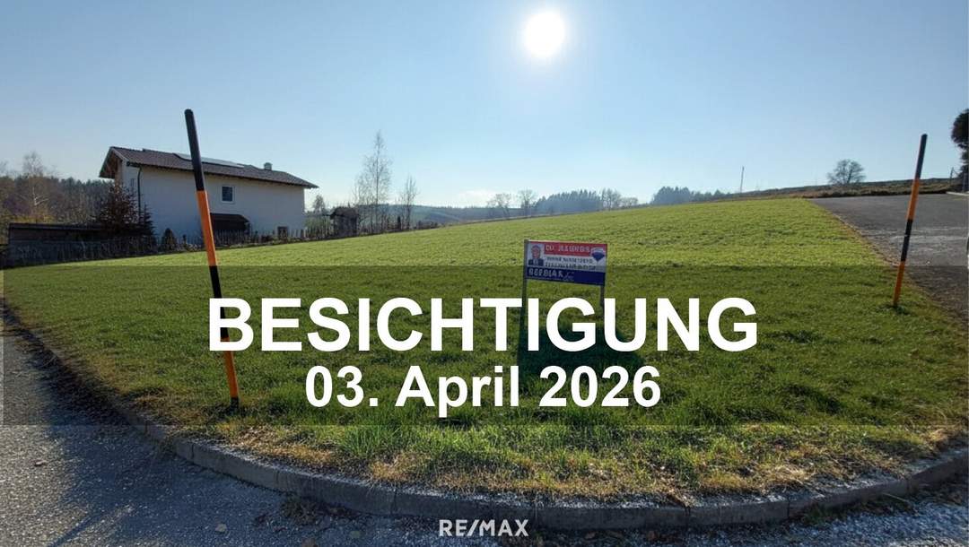 Attraktives Baugrundstück in ruhiger Wohnlage von Taiskirchen