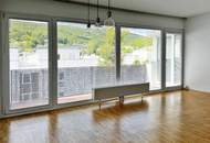 Dachgeschoßwohnung mit 3 Zimmer und Südloggia bei der Wiener Stadtgrenze