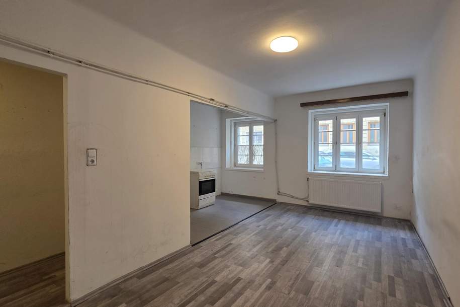 Sanierungsbedürftig + Altbau + 1 Zimmer + separate Küche + Erdgeschoß, Wohnung-kauf, 99.000,€, 1160 Wien 16., Ottakring