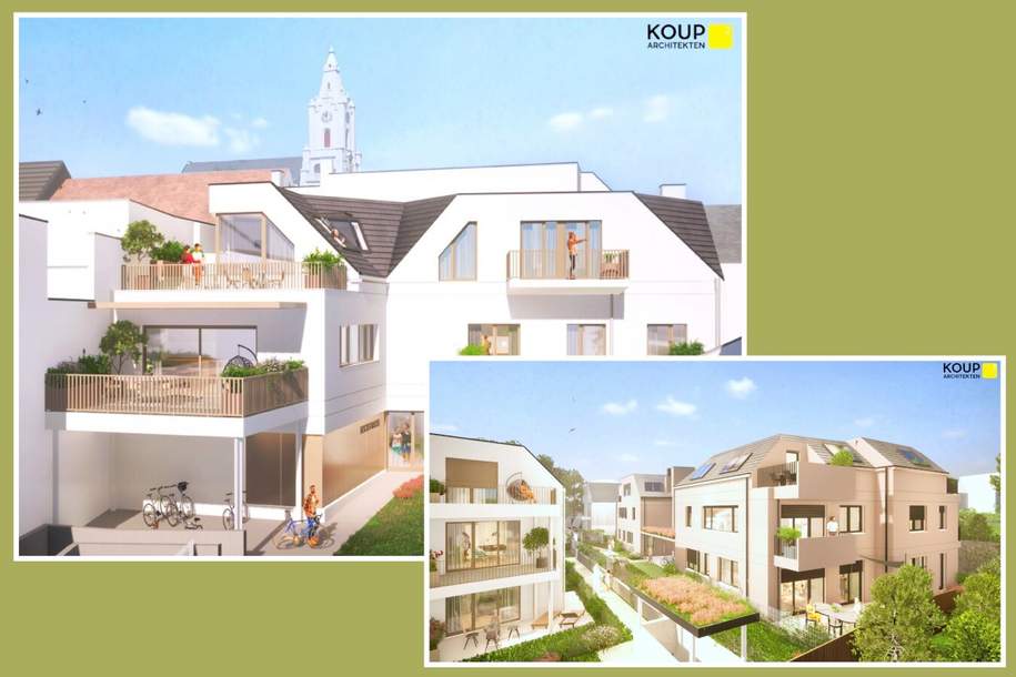 PROVISIONSFREI - Wohnen in Verbundenheit - sonnige Wohnung mit großer Terrasse - B Top 5, Wohnung-kauf, 322.504,€, 2540 Baden