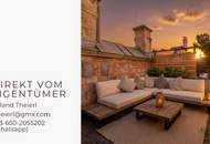 Hochwertig sanierte DG-Maisonette nahe Schönbrunn: Hofseitige Terrasse mit Weitblick, Klimaanlage