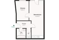 Helle 2-Zimmer-Wohnung mit Balkon im 3. Liftstock – Straßenbahnnähe