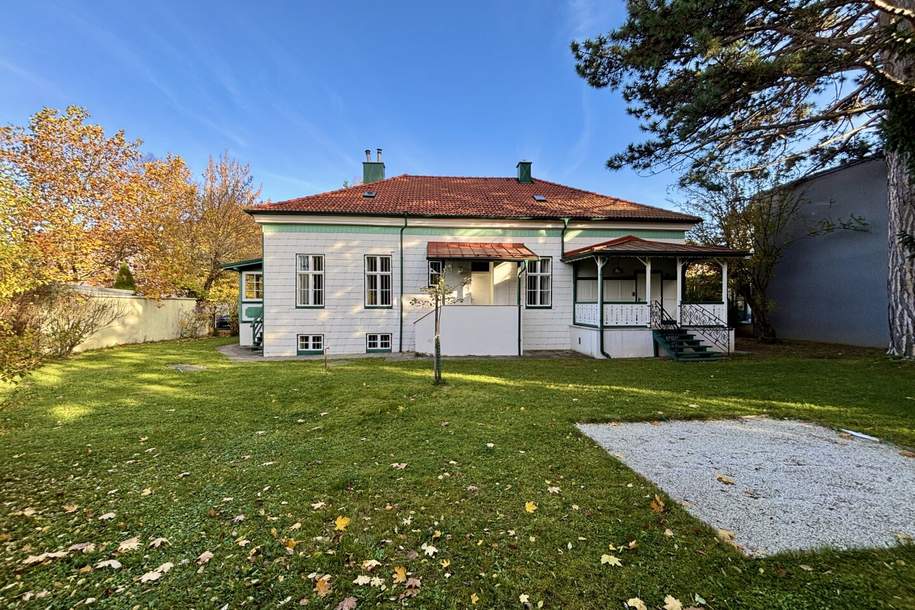Gründerzeithaus im Landhausstil | eigene Veranda und Wintergarten | großer Eigengarten und Gartenhütte, Haus-miete, 2.720,00,€, 1230 Wien 23., Liesing