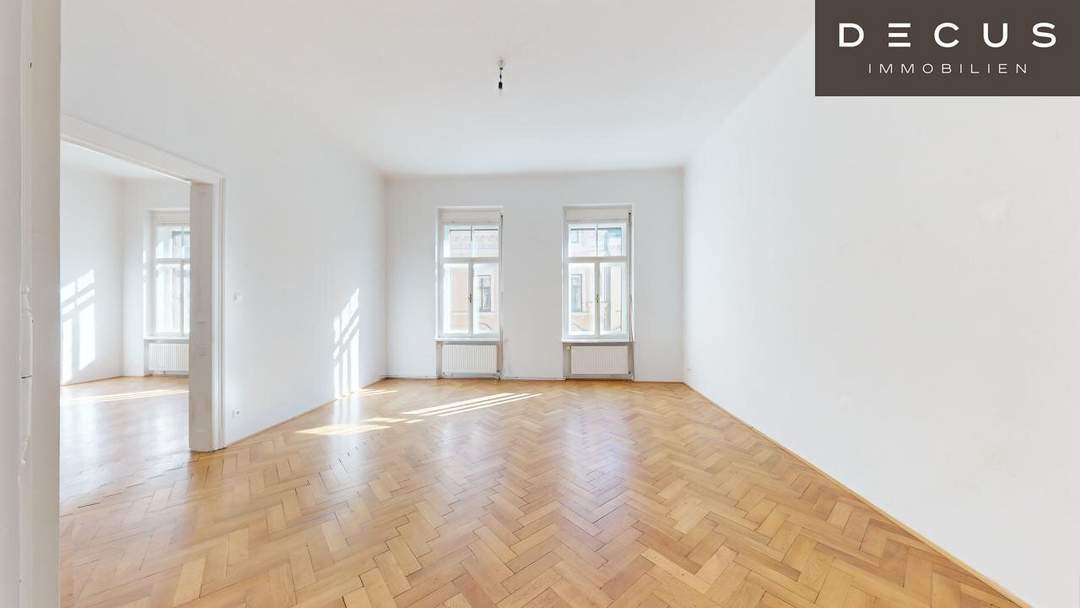 | STILVOLLE UND HELLE ALTBAUWOHNUNG | 3 ZIMMER | 2.OG | GRAZER BESTLAGE | GEIDORFPLATZ