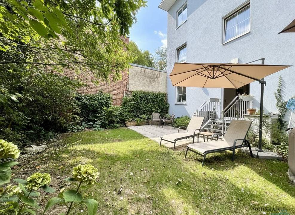 Großzügige 2-Zimmer-Gartenwohnung – ein Ruhepol mit 80 m² Außenfläche