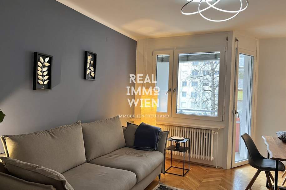 READY TO LIVE- MÖBLIERTES SERVICED APARTMENT MIT BALKON. NAHE LAKESIDE PARK, UNI UND CITY. PROVISIONSFREI, Wohnung-miete, 1.980,00,€, 9020 Klagenfurt(Stadt)