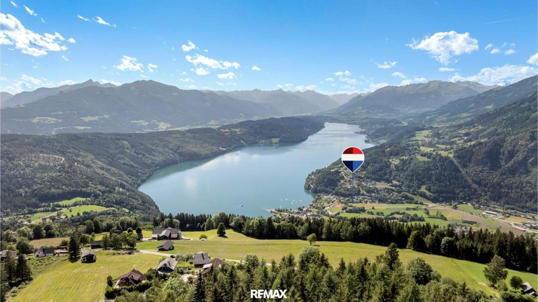 Investment am Millstätter See – Seltenes Entwicklungsareal in Seenähe mit außergewöhnlichem Potenzial