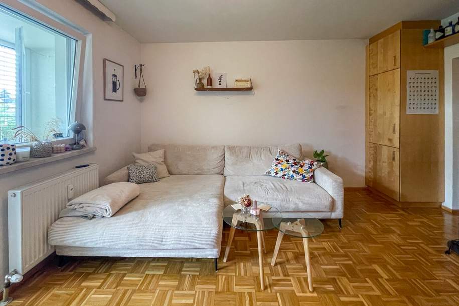 Sonnig wohnen im Hochparterre – 2 Zimmer, Wintergarten &amp; Tiefgaragenplatz, Wohnung-kauf, 227.000,€, 9020 Klagenfurt(Stadt)