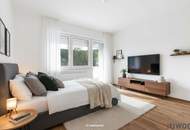 ERSTBEZUG nach Sanierung mit Blick auf Schloss Laudon | ca. 16 m² Loggia | Garagenplatz | Vollausgestattete Küche | Erholungsgebiet angrenzend