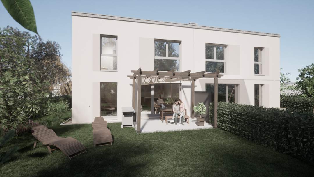 LEISTBARER WOHNTRAUM: PROVISIONSFREI: GARTENGLÜCK MIT VIEL LUXUS AUF EIGENGRUND IN HERRLICHER WOHNLAGE VON KÖNIGSTETTEN IM WIENERWALD