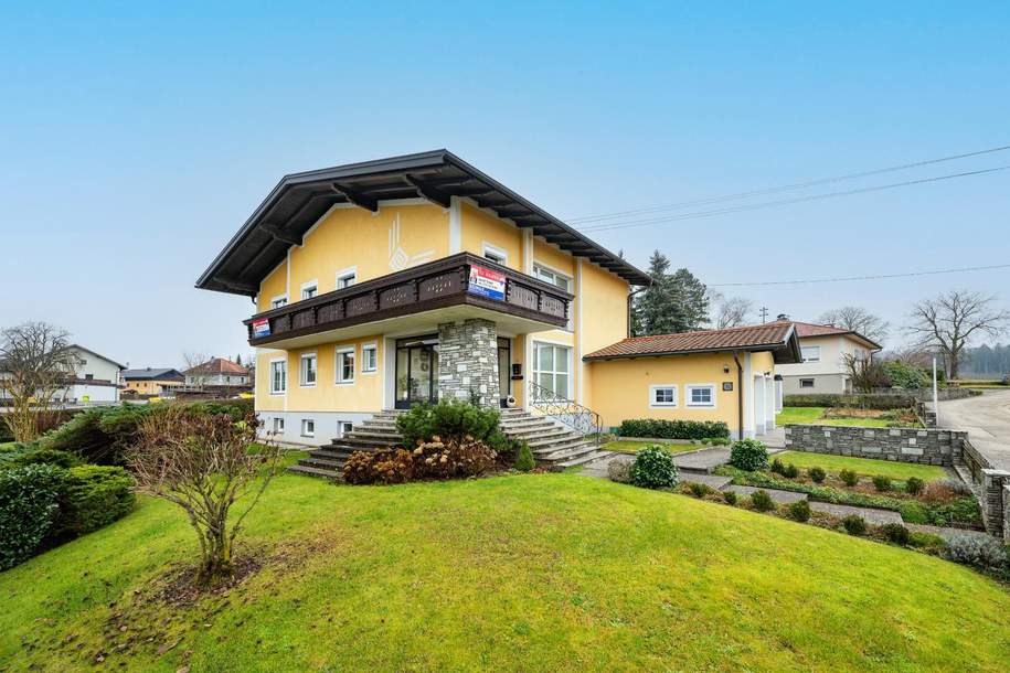Ihr neues Zuhause: Stilvolles Einfamilienhaus mit großem Garten und Doppelgarage, Haus-kauf, 560.000,€, 5142 Braunau am Inn