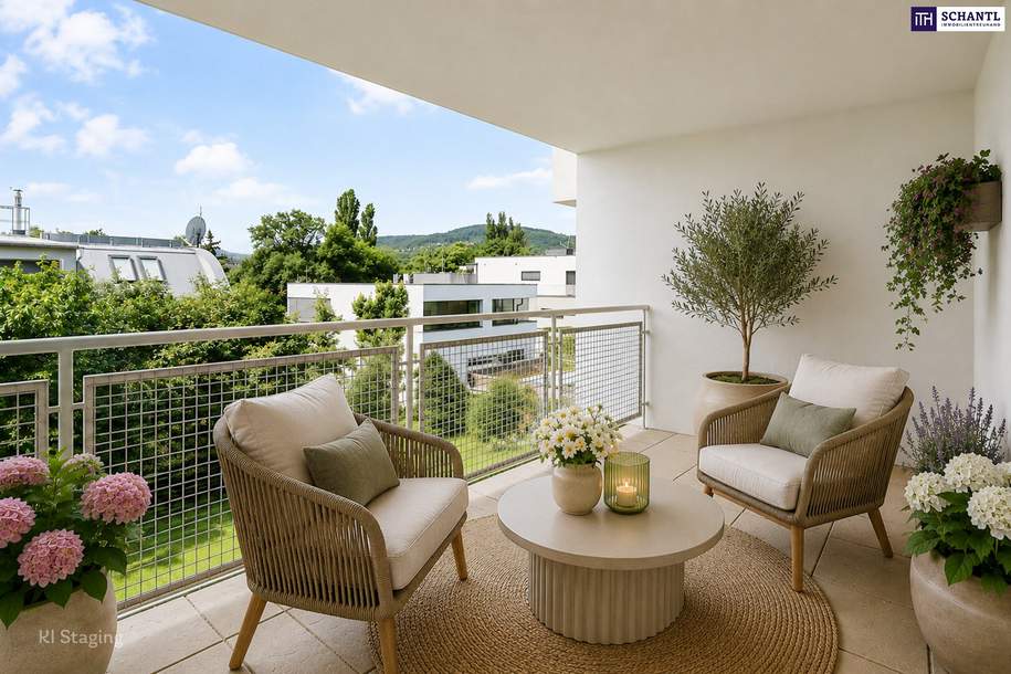 Ruhige 2-Zimmer-Wohnung mit Loggia – Wohnen in absoluter Ruhelage von Wien-Hernals!, Wohnung-kauf, 419.000,€, 1170 Wien 17., Hernals