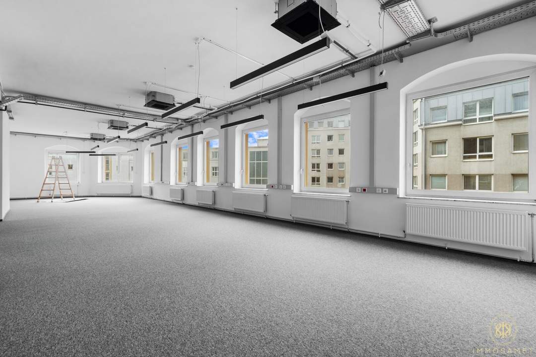 Modern, einladend, hell - Geräumige Büroflächen zu vermieten