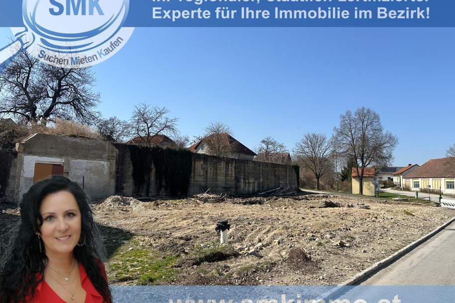 Sonniges Baugrundstück in idyllischer Ortslage!, Grund und Boden-kauf, 46.320,€, 3714 Hollabrunn