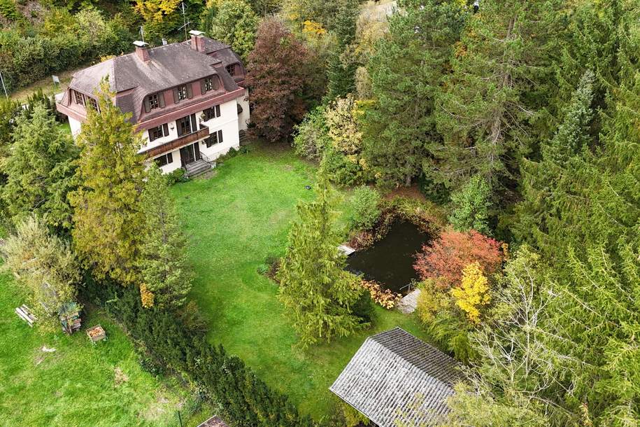 Prächtiges Landhaus mit Potenzial im Pressbaumer Zentrum - Grundstück teilbar!, Haus-kauf, 790.000,€, 3021 Sankt Pölten(Land)