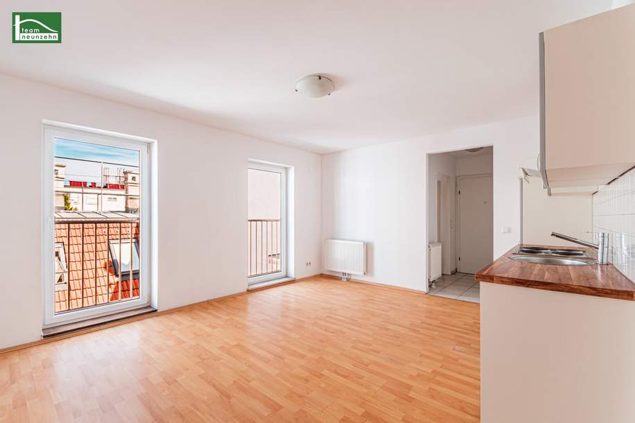 Helle Wohnung mit Innenhofausrichtung im Dachgeschossausbau - Nahe U4 und U6 Längenfeldgasse!, Wohnung-kauf, 199.000,€, 1150 Wien 15., Rudolfsheim-Fünfhaus