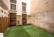 ** Sofort Einziehen oder sofort vermieten: moderne 2 Zimmer Altbauwohnung mit 25 m² Terrasse &amp; Innenhof ** Nähe Augarten **
